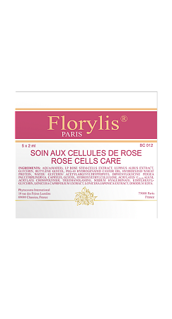 Омолаживающая сыворотка « Rose cells care », Florylis 5х2 мл