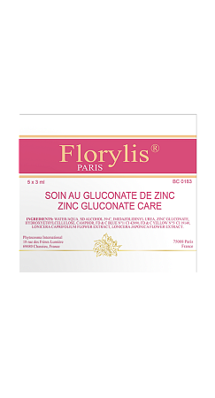 Концентрат с глюконатом цинка и пептидами Florylis PRO 5*2